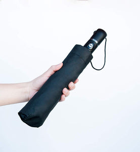 Compact Portable Black Travel Umbrella