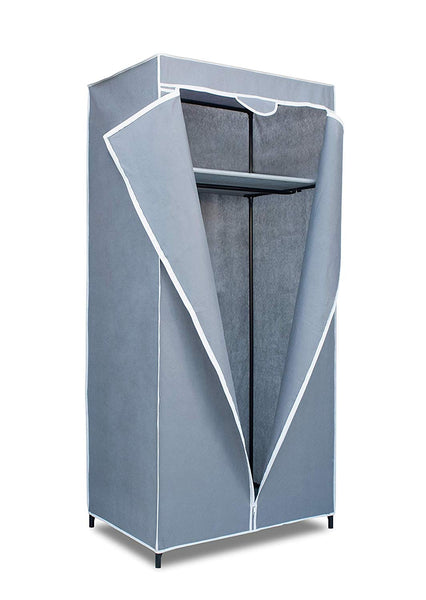 Freestanding Wardrobe Organizer with Top Shelf