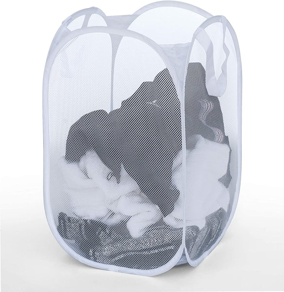 Pop-Up Mesh Hamper